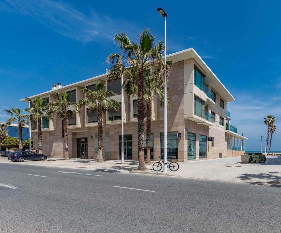 ולנסיה Luxury Beach Front Apartment With Pool מראה חיצוני תמונה